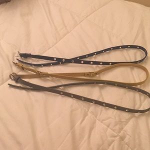 Lot of 3 belts
